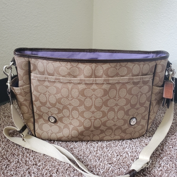 Coach diaper / messenger bag - Picture 3 of 4